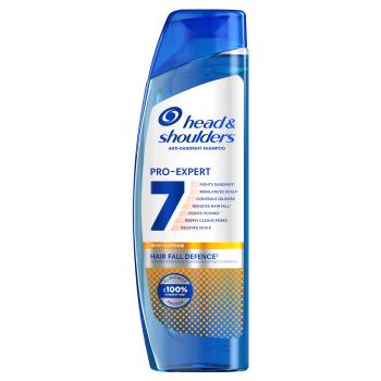 HEAD & SHOULDERS Anti-Dandruff Shampoo Pro-Expert 7 Hair Fall Defense, Šampón s kofeínom proti lupinám 250 ml