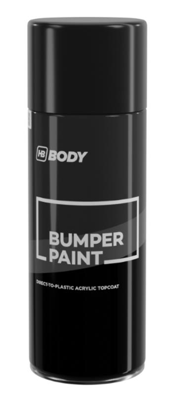 HB BODY BUMPER TEXTURE - Textúrovaná farba v spreji na plastové povrchy čierna 400 ml