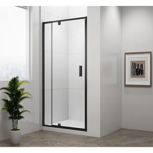 Polysan Easy Black sprchové dvere 76-90 cm EL1615B