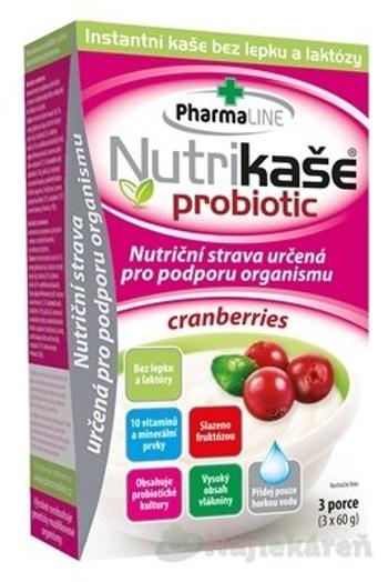 Nutrikaša probiotic - cranberries  3x60 g