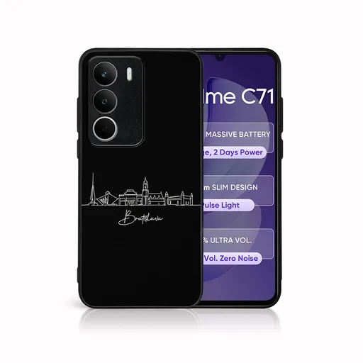 MY ART Ochranný kryt pre Realme C71 BRATISLAVA (202)