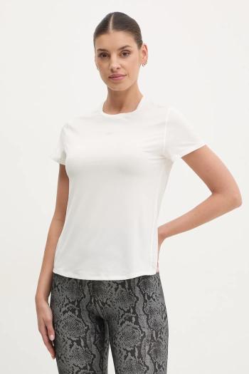 Tričko Reebok Athletic dámske, béžová farba, 100214671