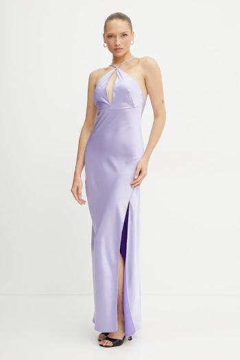 Šaty Patrizia Pepe fialová farba, maxi, priliehavé, 2A2877 A563
