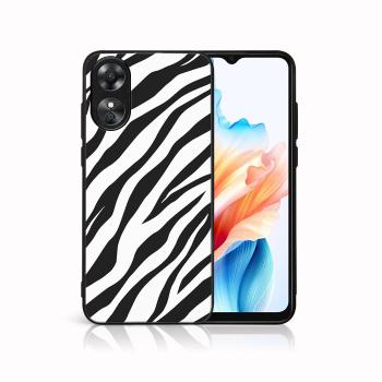 MY ART Ochranný kryt pre Oppo A38 ZEBRA (237)