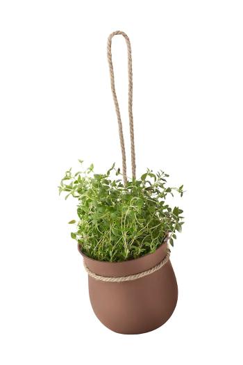 Kvetináč na bylinky Rig-Tig Grow-it červená farba