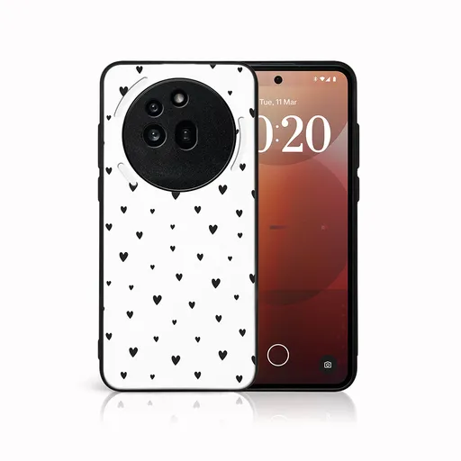 MY ART Ochranný kryt pre Nothing Phone (3a) Pro BLACK HEARTS (167)