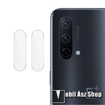 IMAK kamera lencsevédő üvegfólia - 2db, 9H, 0.2 mm, Arc Edges - OnePlus Nord CE 5G - GYÁRI