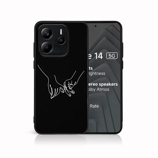 MY ART Ochranný kryt pre Xiaomi Redmi Note 14 5G HANDS (X51)