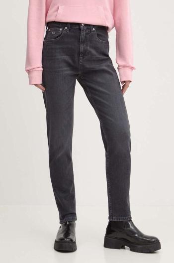 Rifle Tommy Jeans dámske, čierna farba, DW0DW19249