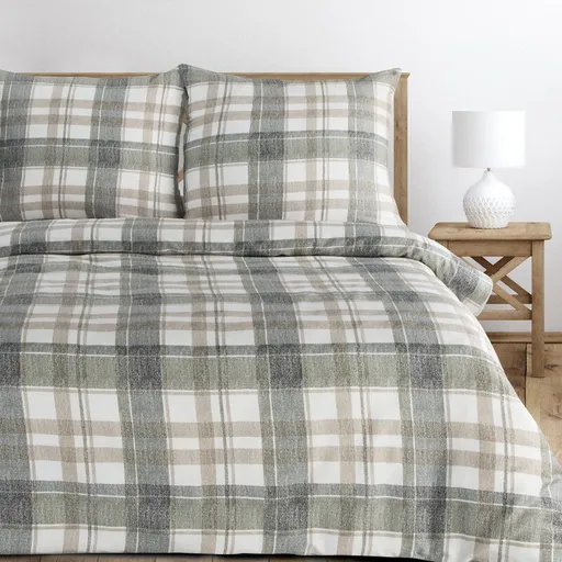 ArtFir Obliečky na dvojlôžko SPRING 58 | sivá/biela 220 x 200 cm