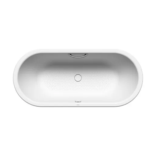 Kaldewei Centro Duo Oval oválna vaňa 180x80 cm smaltovaná oceľ ľavá aj pravá alpská biela 282810210001