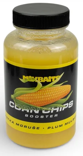 Mikbaits booster corn chips slivka moruša 250 ml