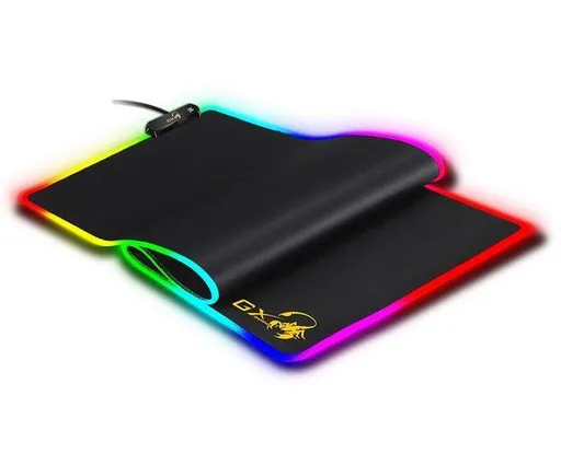GENIUS GX GAMING GX-Pad 800S RGB podsvietená podložka pod myš 800x300x3mm, čierno-červená