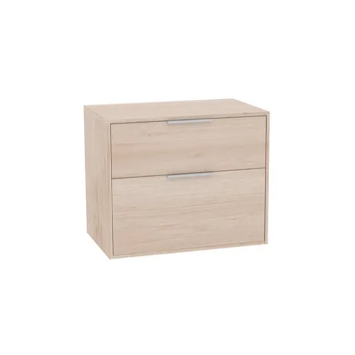 Roca Optica kúpeľňová skrinka bez umývadla 78,5x56,5x45,5 cm svetlý dub OPTDESK802ZJ