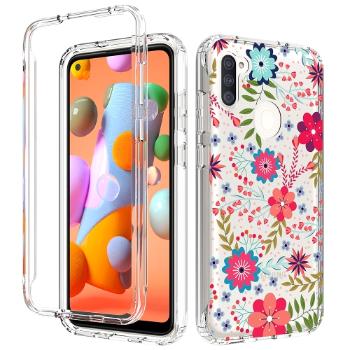 DUAL ART odolný kryt Samsung Galaxy A11 / M11 FLOWERS