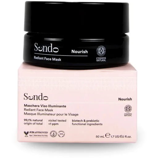 Sendo Nourish Radiant Face Mask rozjasňujúca maska na tvár 50 ml