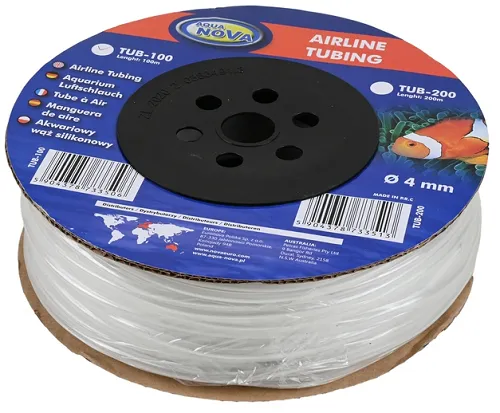 AQUA NOVA TUB-100 silikónová hadička k vzduchovacím motorčekom 4mm - 100m