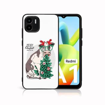 MY ART Kryt s vianočným dizajnom Xiaomi Redmi A1 / Redmi A2 MERRY CHRISTMAS (074)