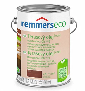 REMMERS PFLEGE-ÖL - Terasový olej ECO REM - teak 0,75 L
