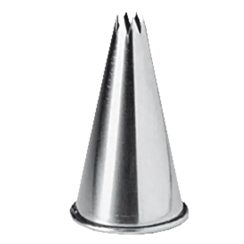 Kovová koncovka hviezda 0,4 cm