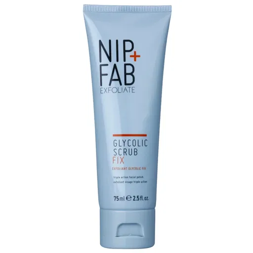 NIP+FAB Glycolic Fix Scrub peeling na tvár 75 ml