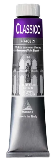 MAIMERI CLASSICO - Extra jemné olejové farby 463 - permanent violet blueish, 0,2 L