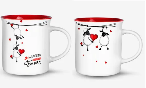 VERONI - Hrnček 330ml Bebe Love rôzne motívy