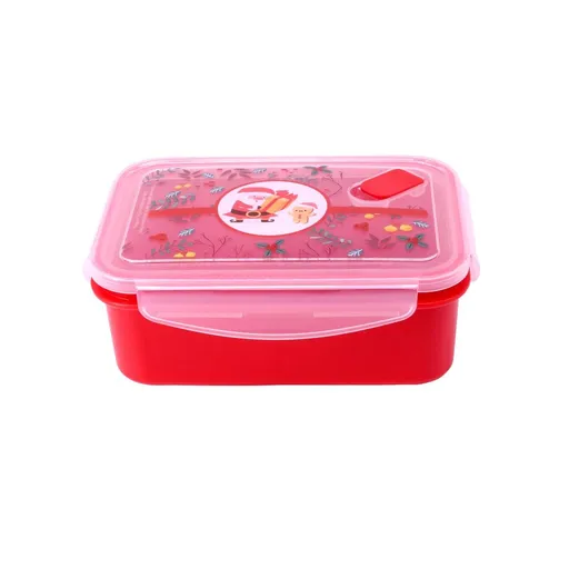 Plastová dóza s viečkom TORO 830ml vianočný motív