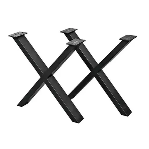 Podnož k jedálenskému stolu ONIX (set 2 ks) čierna ONIXC