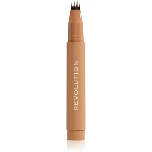 Makeup Revolution Instant Brow Hair fix na obočie odtieň Cool Brown 1.8 ml