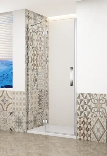 GELCO TRINITY CHROM dvere do niky ľavé, 800 číre sklo, GT1280CL-CH GT1280CL-CH