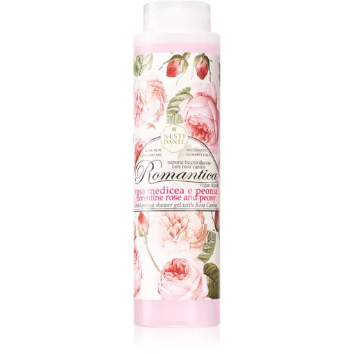 Nesti Dante Romantica Florentine Rose and Peony sprchový gél a pena do kúpeľa 300 ml