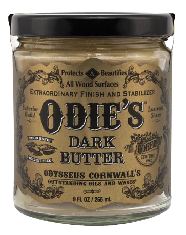 ODIE´S DARK BUTTER - Stmavujúce maslo na drevo 266 ml