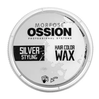 Morfose Hair Color Wax farebný vosk na vlasy Silver Styling 100 ml