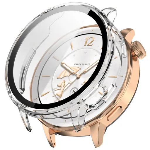 PC FULL COVER Plastový kryt so sklom pre OnePlus Watch 3 43mm priehľadný