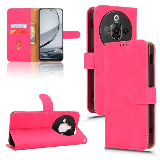 SKIN FLIP Peňaženkové puzdro pre Nubia Focus Pro 5G ružové