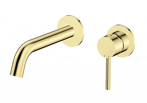 BESCO - Podomietková umývadlová batéria VEO zlatá BABUVSZL