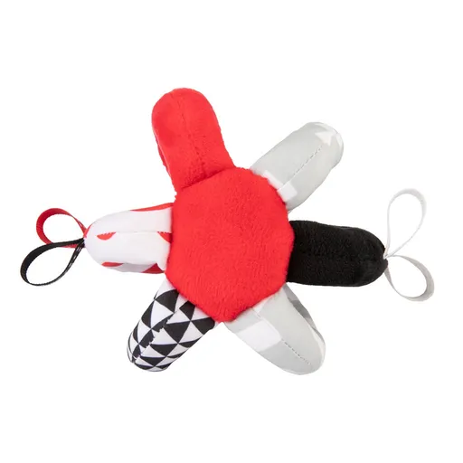 Canpol Babies Kontrastná loptička s hrkálkou SENSORY TOYS