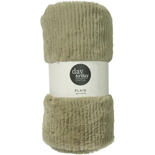 Deka Stripy sivozelená, 150 x 120 cm