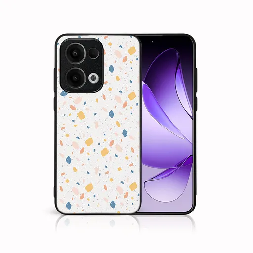 MY ART Ochranný kryt pre Oppo Reno13 5G ORANGE TERRAZZO (165)