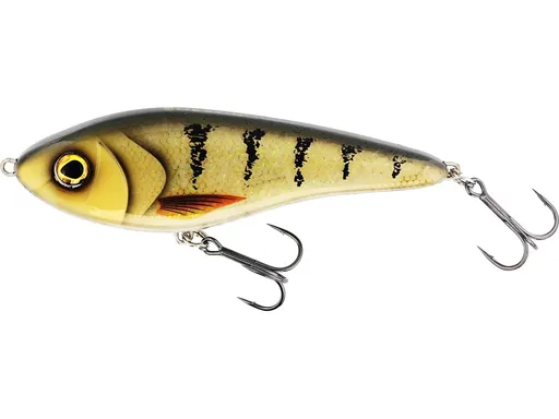 Westin wobler jerk 3d amber perch 14 cm 60 g suspending