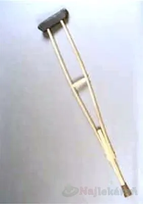 BDPLN-B ľahko nastaviteľná Barla drevená podpazušná