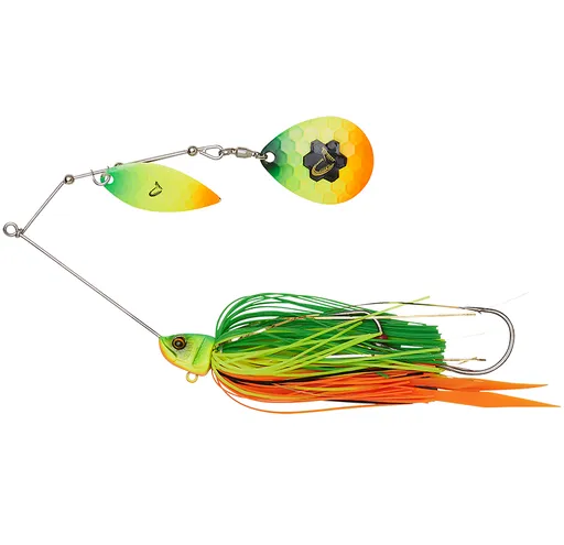 Savage gear blyskáč da bush spinnerbait sinking firetiger - 14 cm 21 g