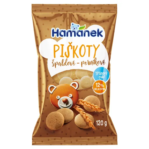 KÁVOVINY Piškóty špaldové perníkové 120 g
