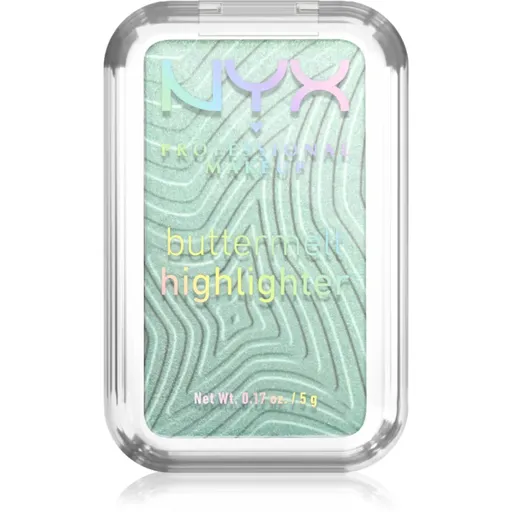 NYX Professional Makeup Buttermelt Highlighter rozjasňovač odtieň butta mint 20 5 g