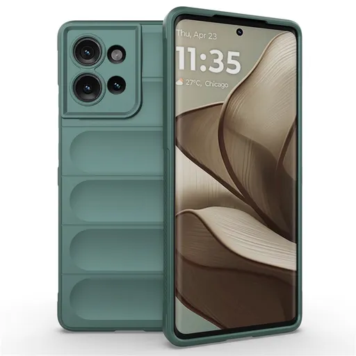 STEPS Ochranný kryt pre Motorola Edge 50 zelený