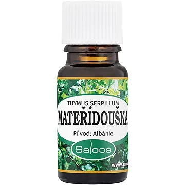 Saloos 100 % prírodný esenciálny olej Materina dúška 5 ml (8594031322016)