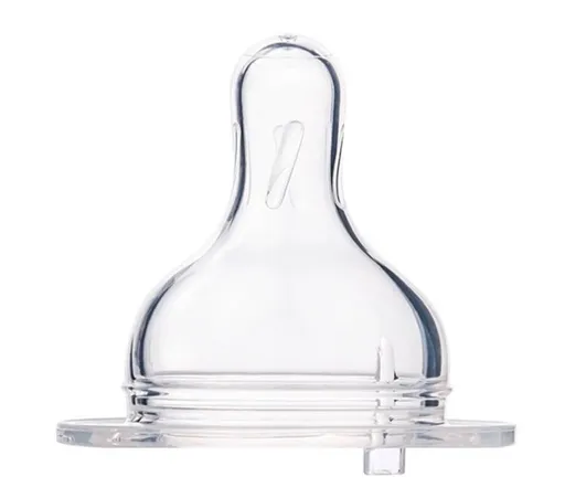 CANPOL BABIES Cumlík silikónový okrúhly široký 3-FAST 1ks