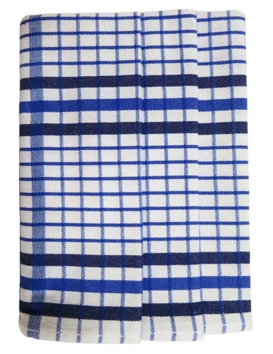 Polášek Károvaná utierka Egypt – 3 ks - č. 15 | Tmavomodrá / modrá