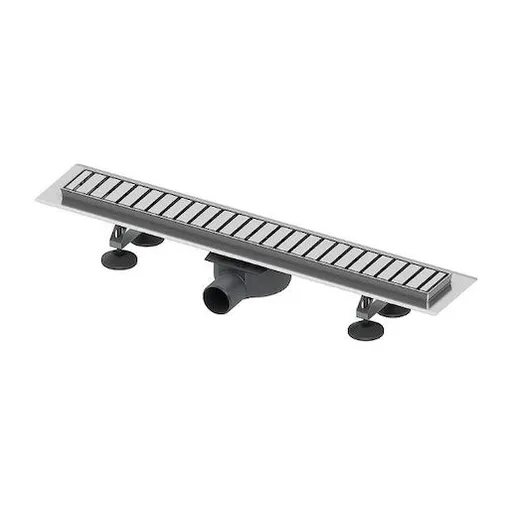 Tece Linus sprchový žľab 90 cm nerez lesk zebra 15100099 15.100.090